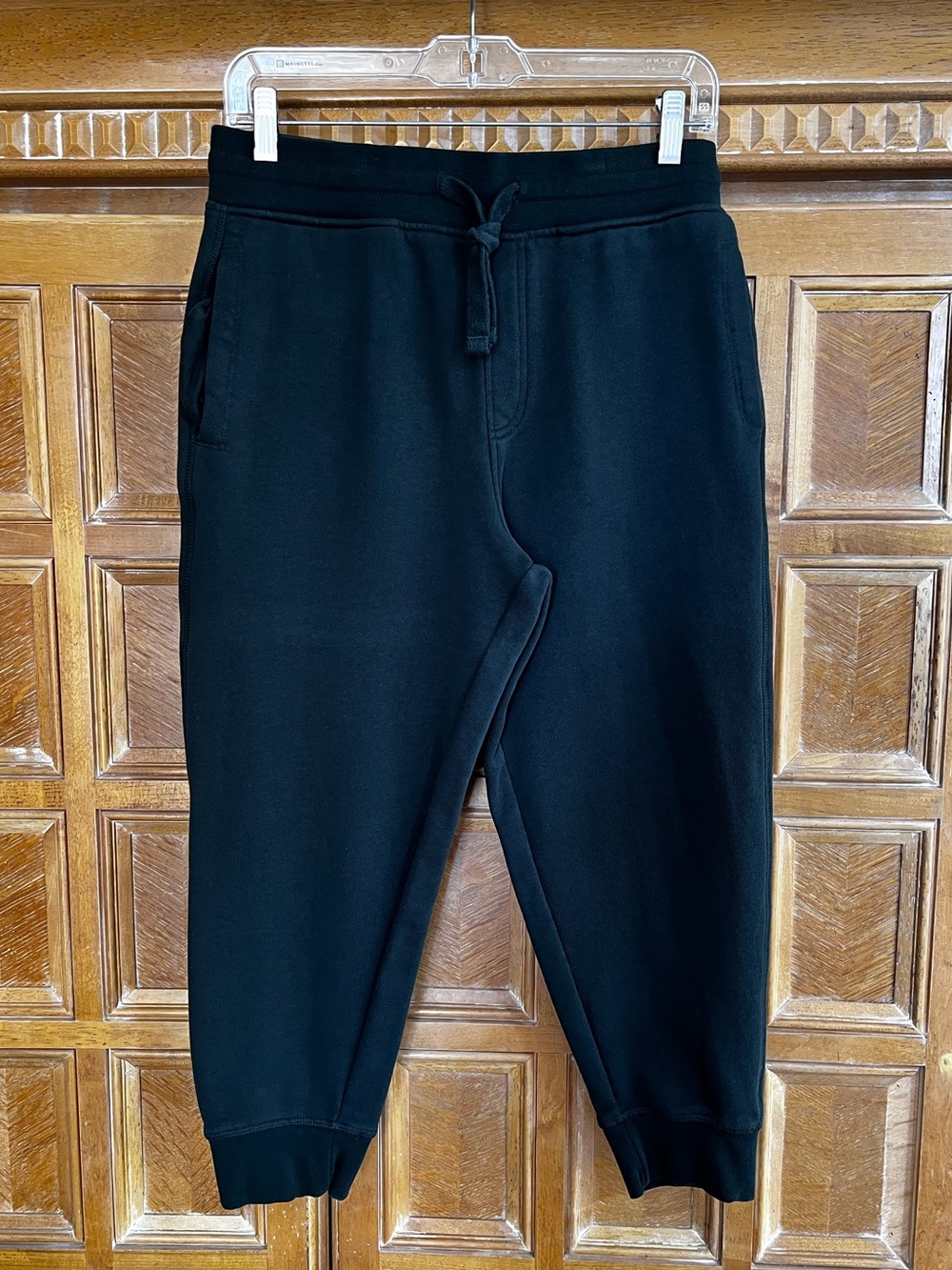 Zara cotton jogger size medium green 30x24 drawstring waist